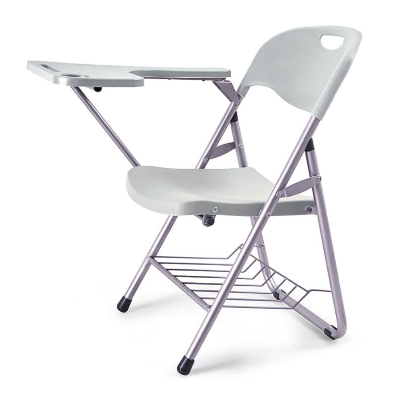 training chair with writing tablet
