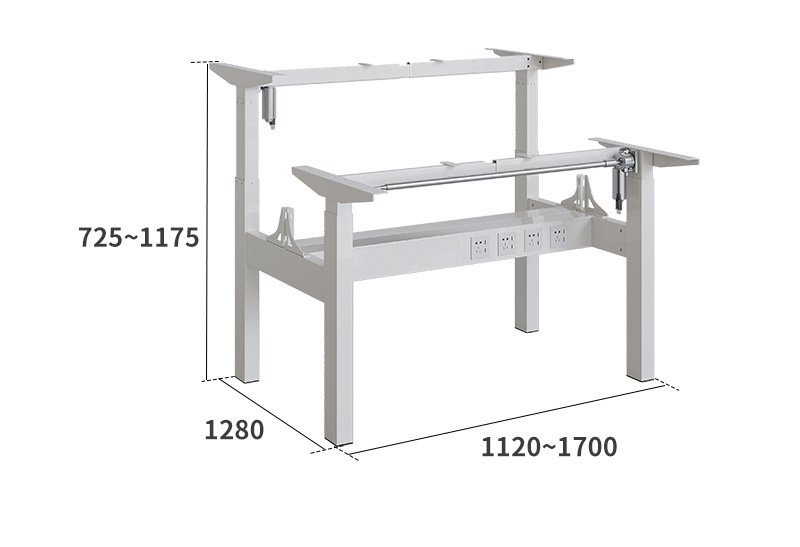 CR-46 height adjustable training table