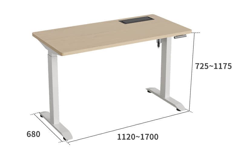 height adjustable training table