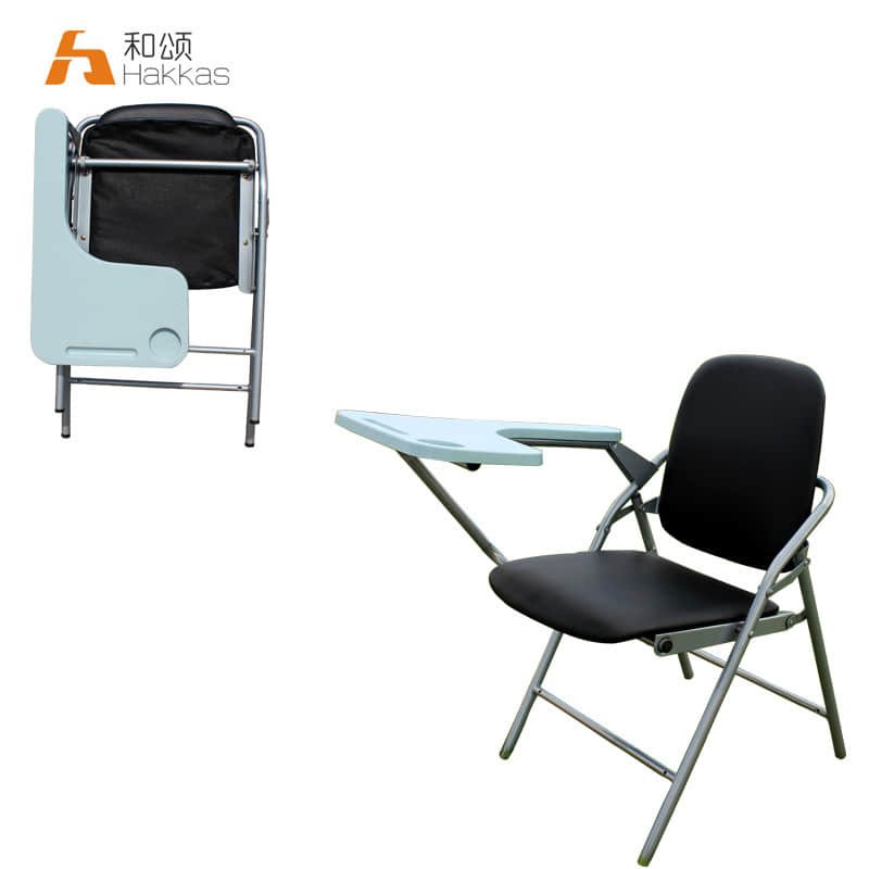 HAKKAS H3A folding training chair with writing tablet