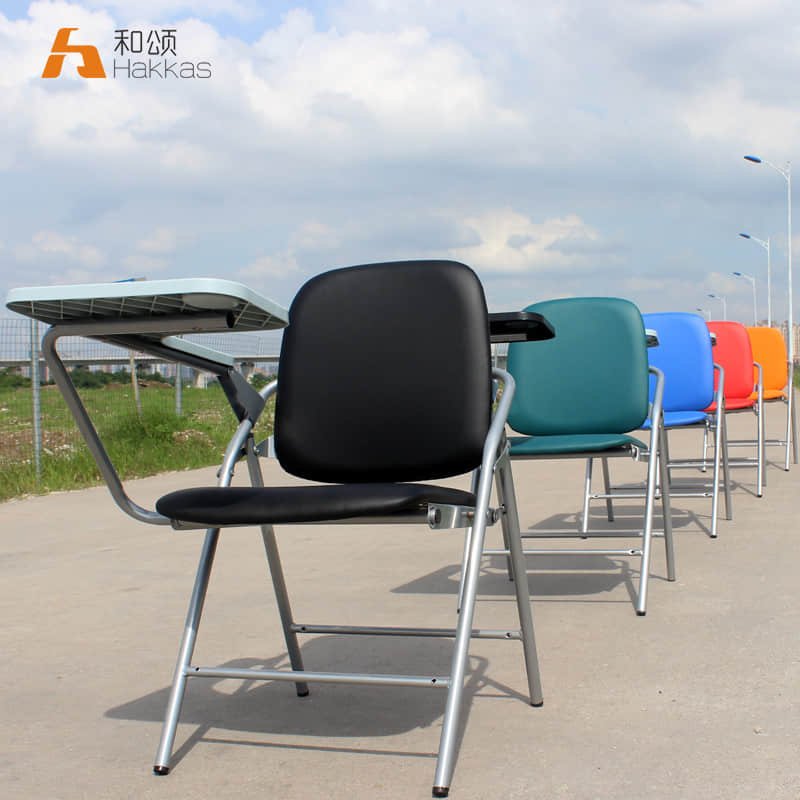 HAKKAS H3A folding training chair with writing tablet