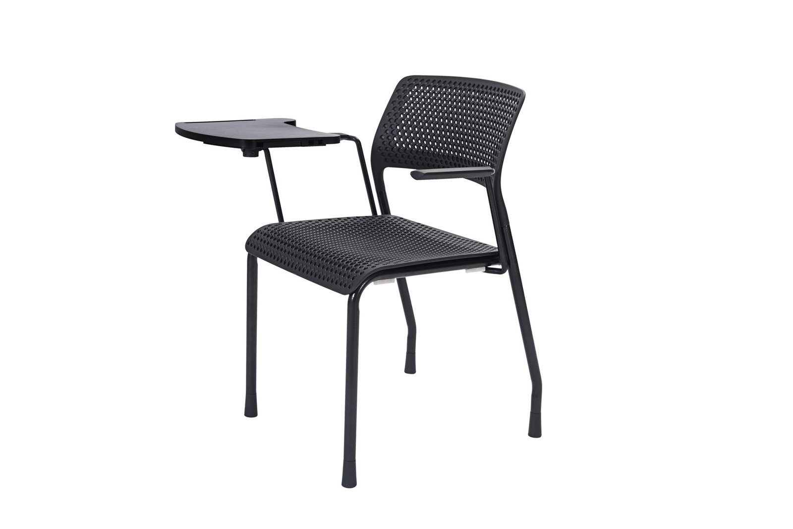 HAKKAS YB4-114B stackable training chair with writing tablet