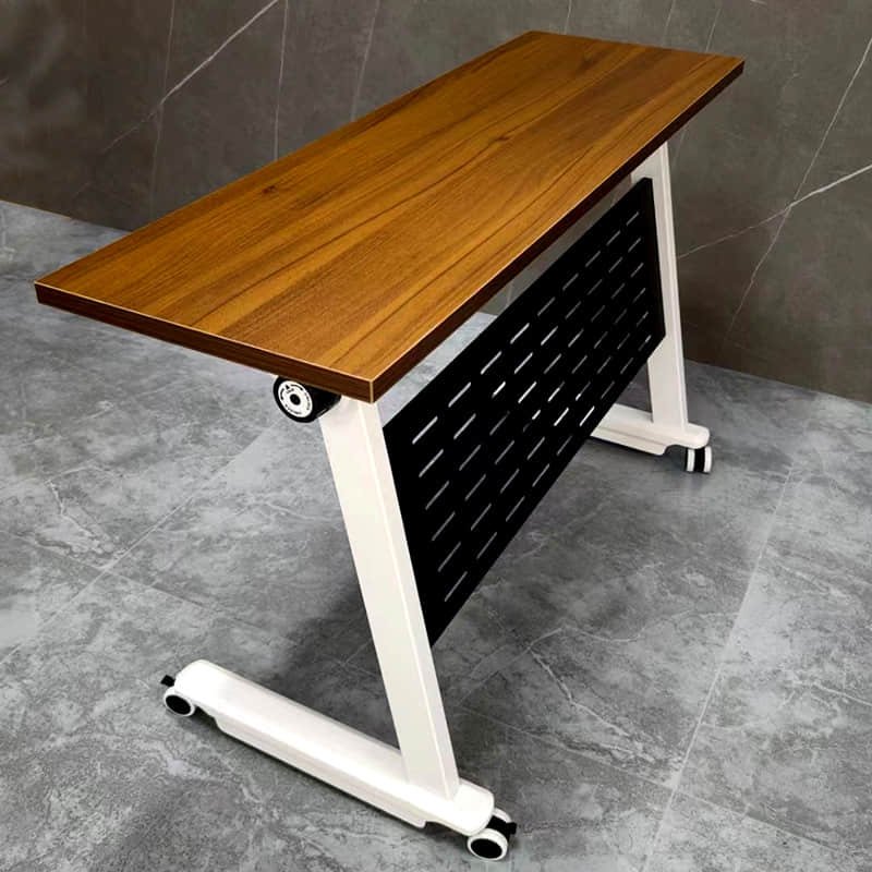 902 mobile folding training table scene