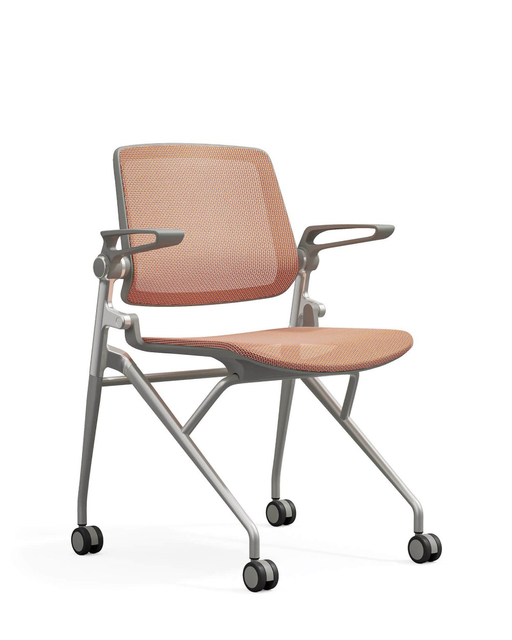 office training chair mesh back and seat detail
