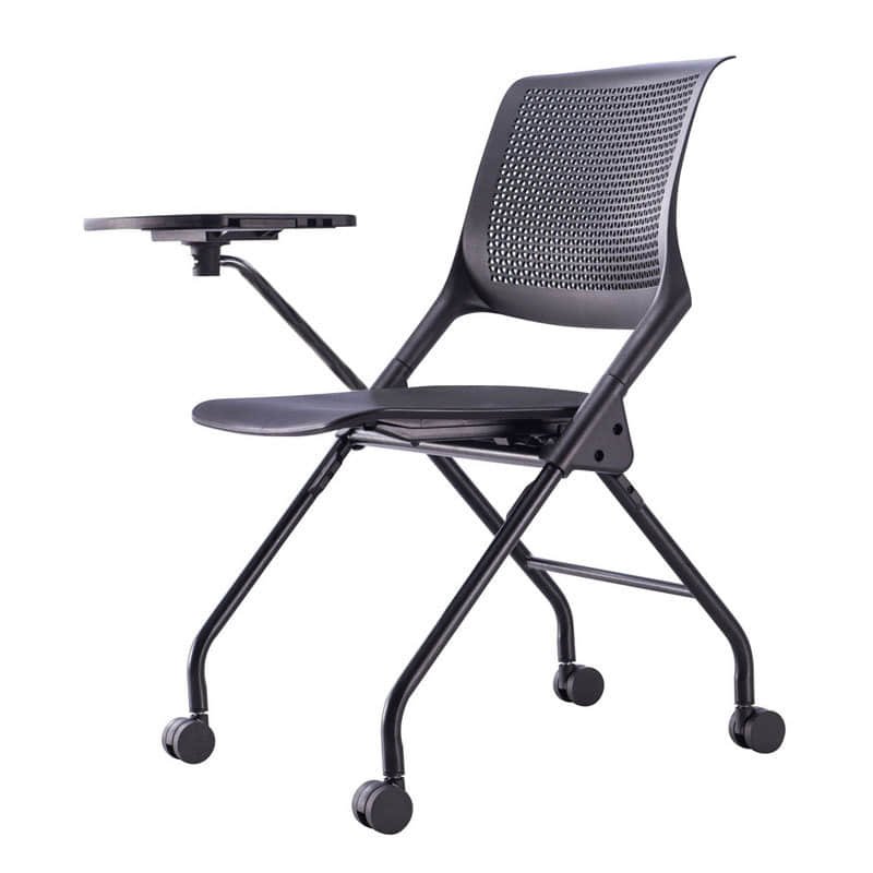 YB1-SX folding training chair with ABS writing tablet