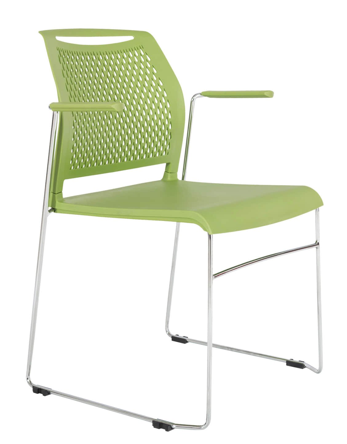 YB2-F stackable training chair